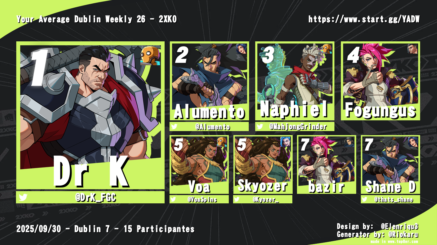 YADW Top 8)