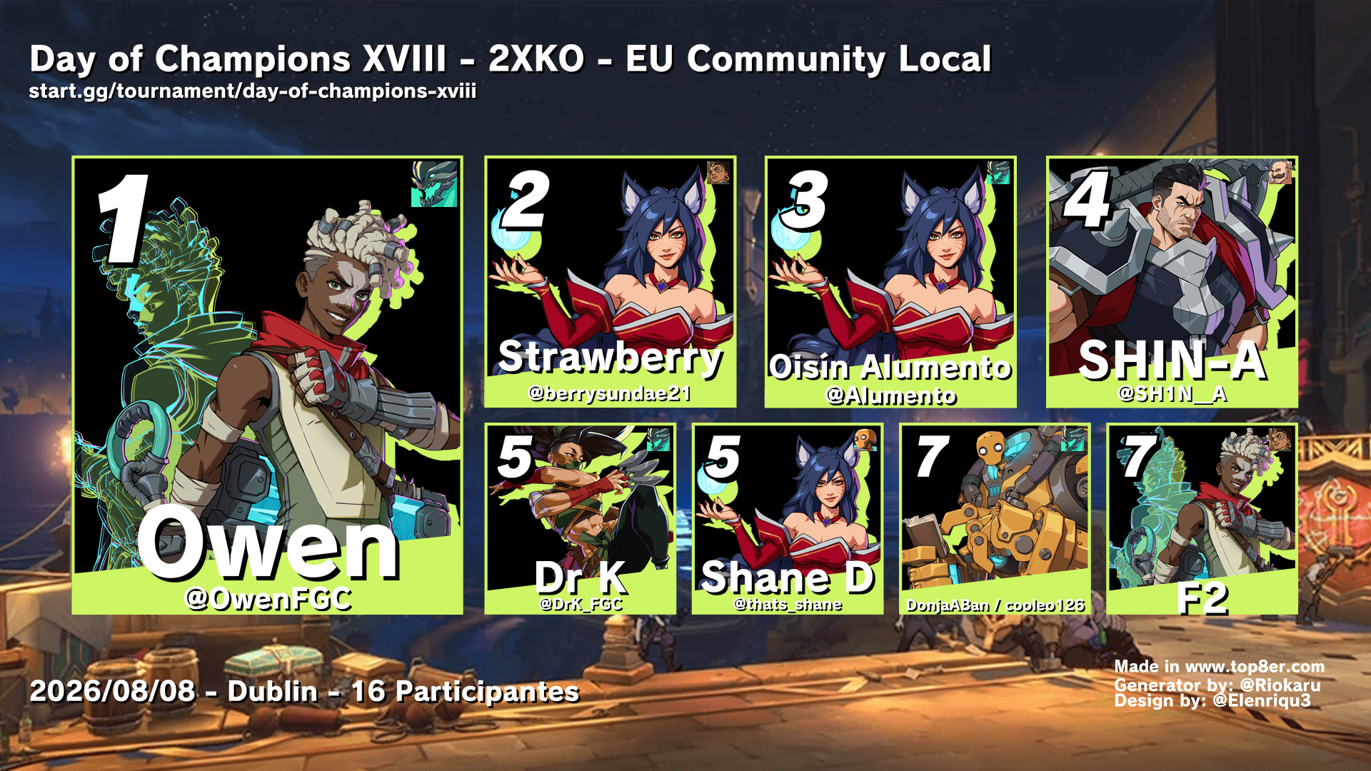 2XKO top 8