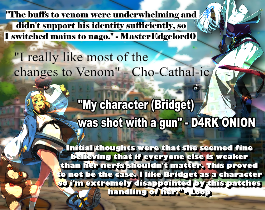 Venom & Bridget players give their opinion on their character.
